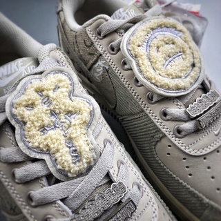 GIÀY AIR AF1 TRAVIS SCOT GREY LAI AU [ FULL BOX +FREE SHIP ]