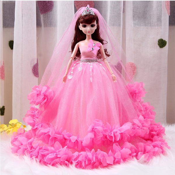 Búp Bê Barbie 3D Cao 45cm Đồ chơi cho bé gái