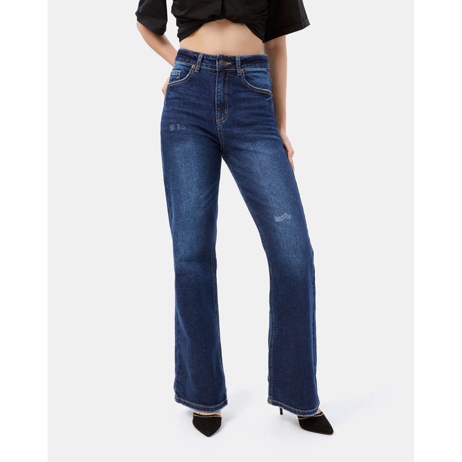 Quần dài Nữ Thời Trang JUNO Straight Leg Jeans JNQDA023