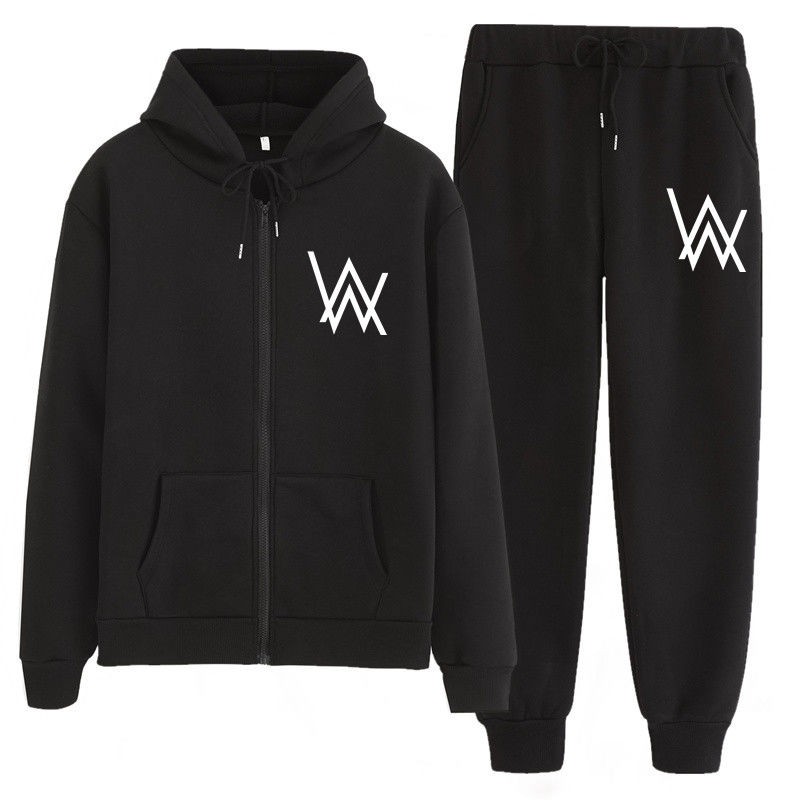 Áo Khoác Hoodie In Chữ Alan Walker Thời Trang Mùa Thu Cho Nam