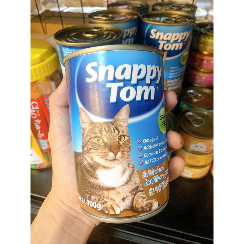 Pate Cho Mèo Trưởng Thành Snappy Tom - Thơm Ngon Dinh Dưỡng Nhiều Vị