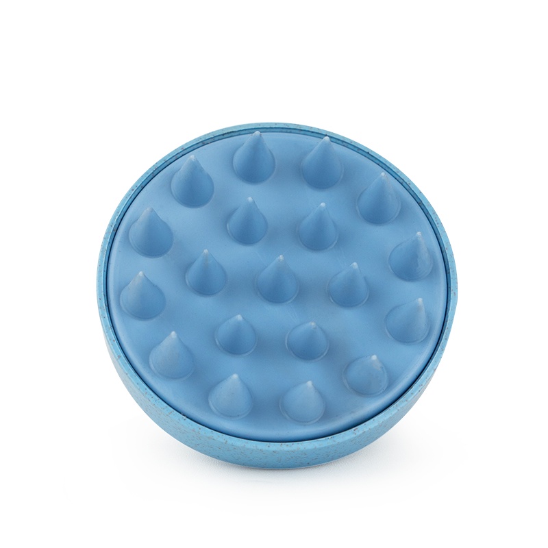 Bàn Chải Gội Đầu Bằng Silicon Mềm Dùng Được Cho Cả Bé Và Người Lớn