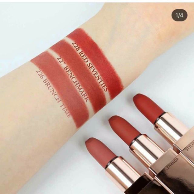 [Up kèm bill] Son 3CE màu 226 227 228 Matte Lip Color