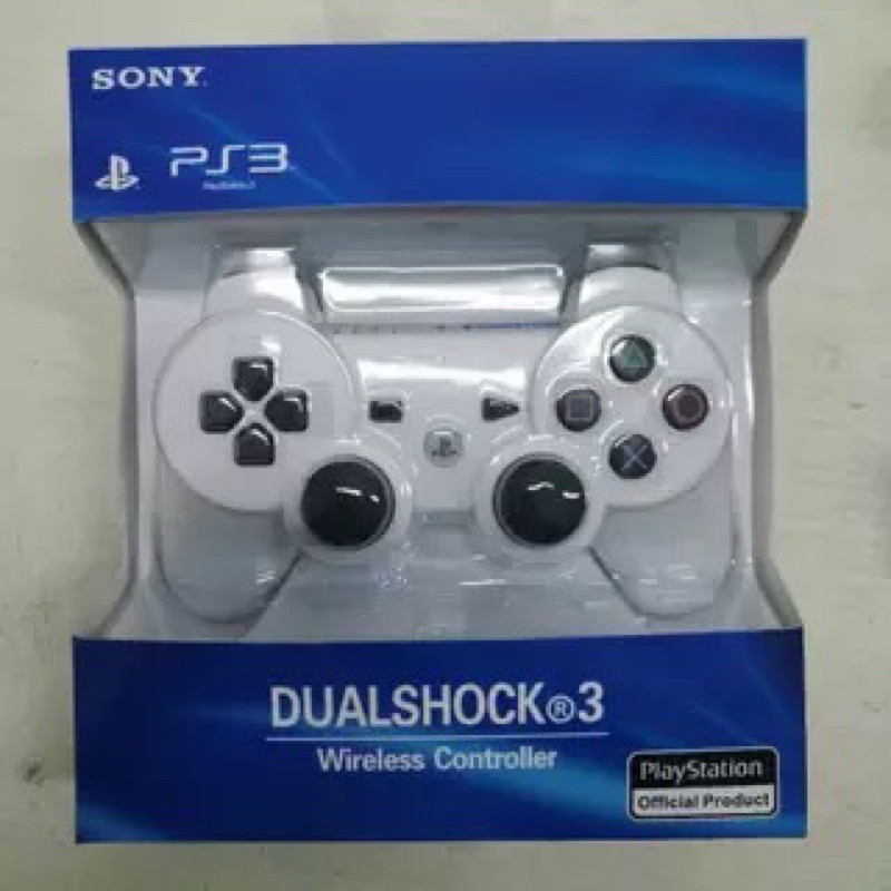 Tay Cầm Điều Khiển Bluetooth Không Dây Sony Ps3 Dualshock 3 Màu Hồng / Xanh / Bạc