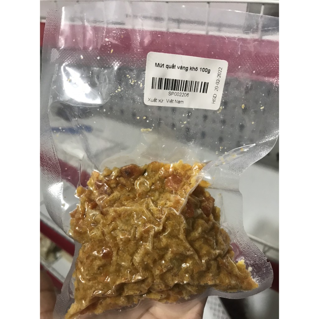 Mứt quất khô xay nhỏ 100g