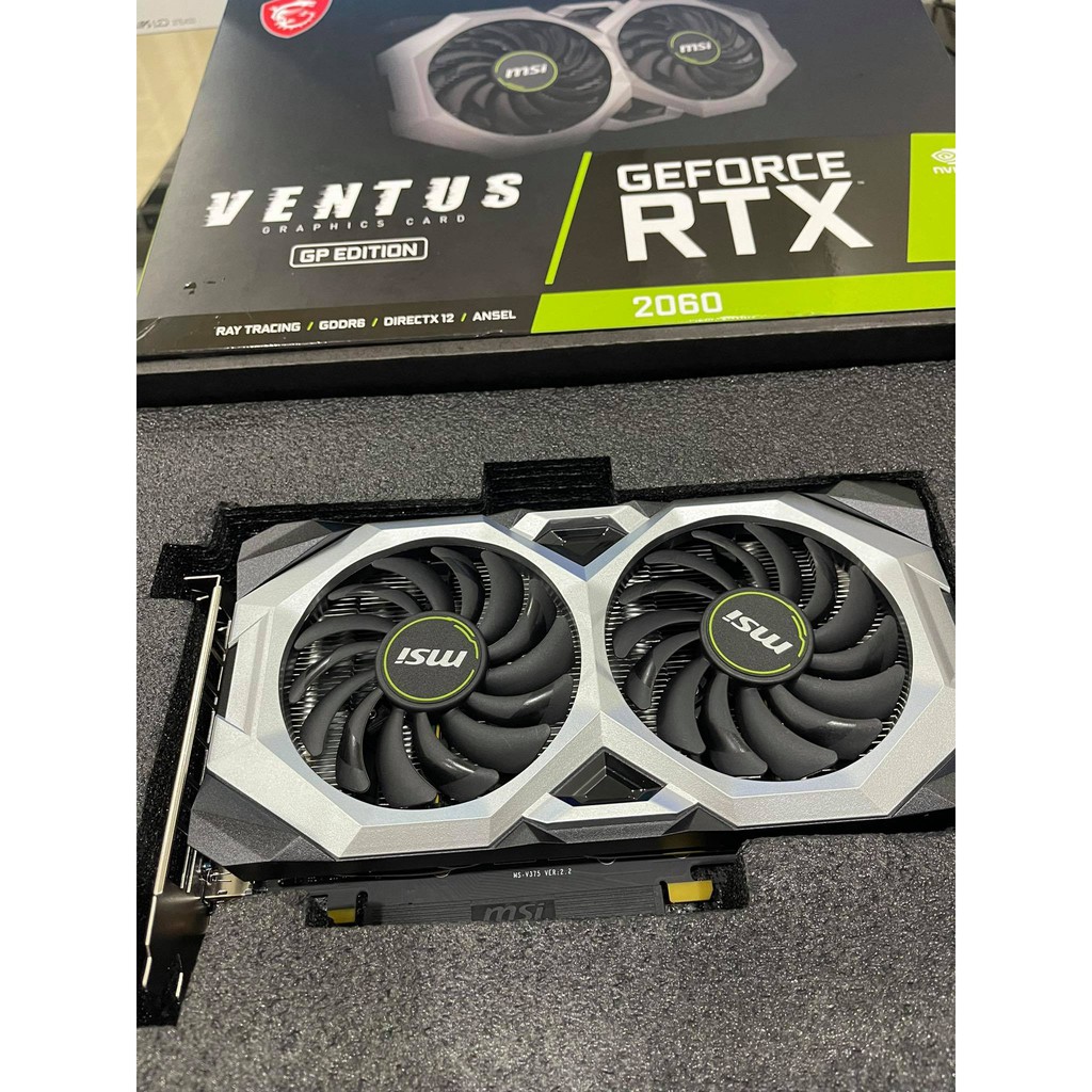 Vga RTX 2060/6G msi Ventus hàng đẹp chuyên games