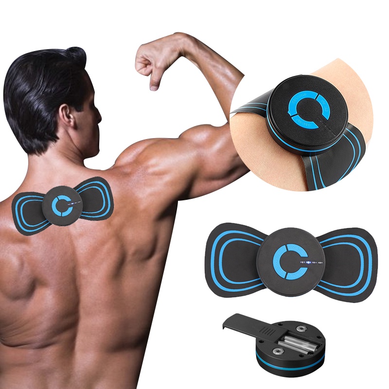 Máy mát xa điện tử nhỏ gọn làm giảm đau cho cơ thể đa năng tiện dụng