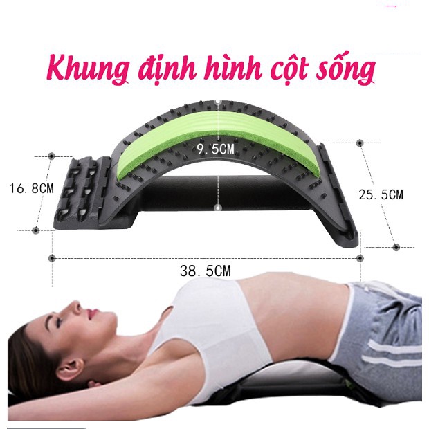 Khung Định Hình, Nắn Chỉnh, Kéo Dãn Và Massage Cột Sống Lưng, Điều Trị Đau Lưng, Vai Gáy