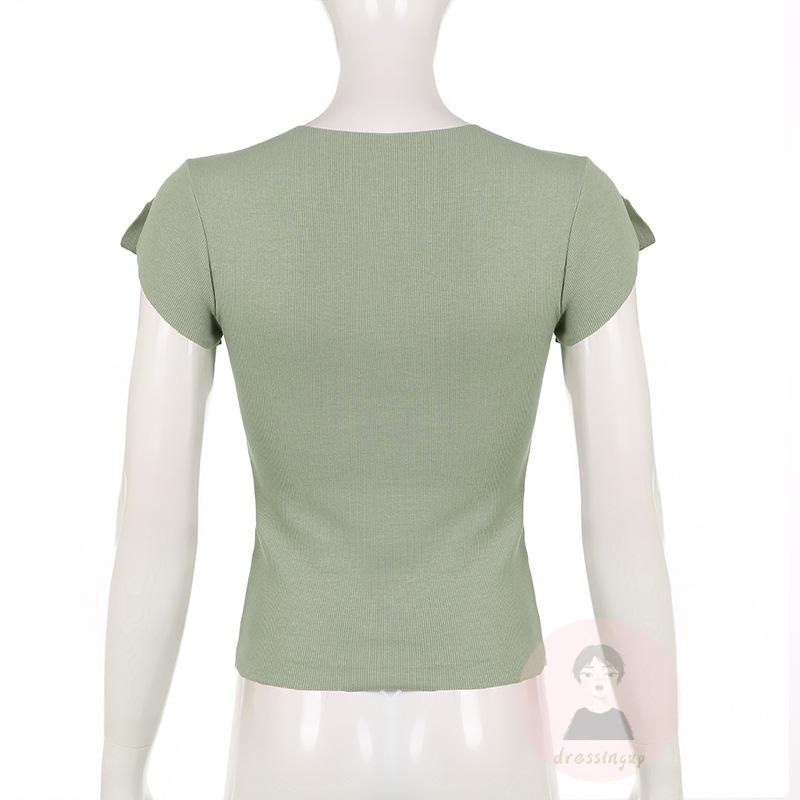 Áo Thun Tay Ngắn In Chữ Thời Trang Dành Cho Nữ