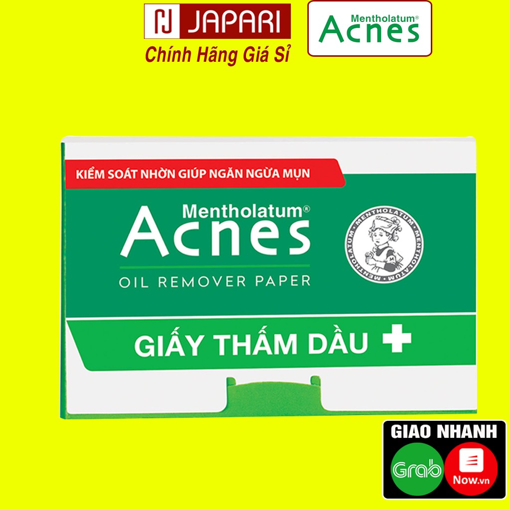 Giấy Thấm Dầu Da Mặt Acnes Ngừa Mụn Da Dầu Da Nhạy Cảm CHÍNH HÃNG ROHTO NHẬT Chăm Sóc Da Sau Trang Điểm Mỹ Phẩm JAPARI