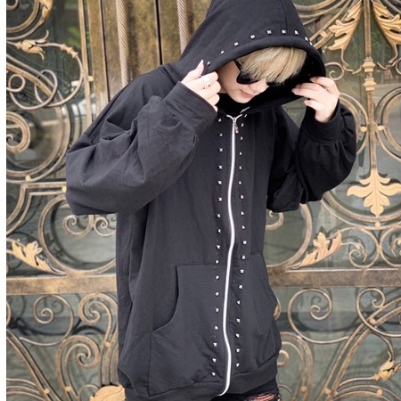 Áo Khoác Đính Đá ❤ Áo Hoodie Nỉ Dày Dặn Nam Nữ NVA180