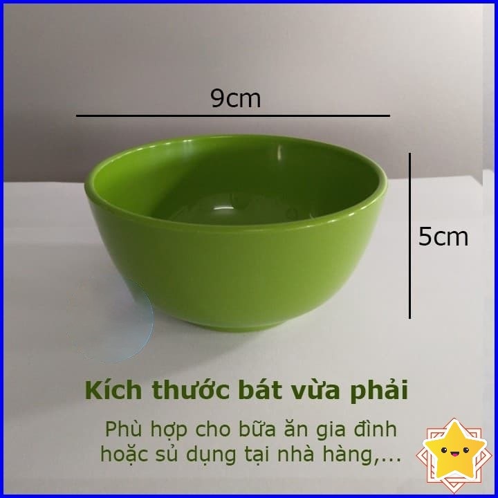 Bát ăn cơm nhựa phíp Song Long 2745 tiện lợi,an toàn khi sử dụng