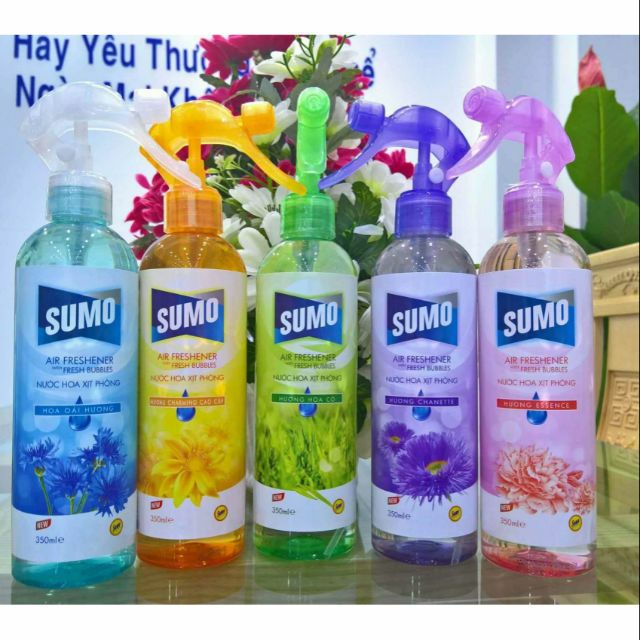 Nước hoa xịt phòng cao cấp Sumo 350ml