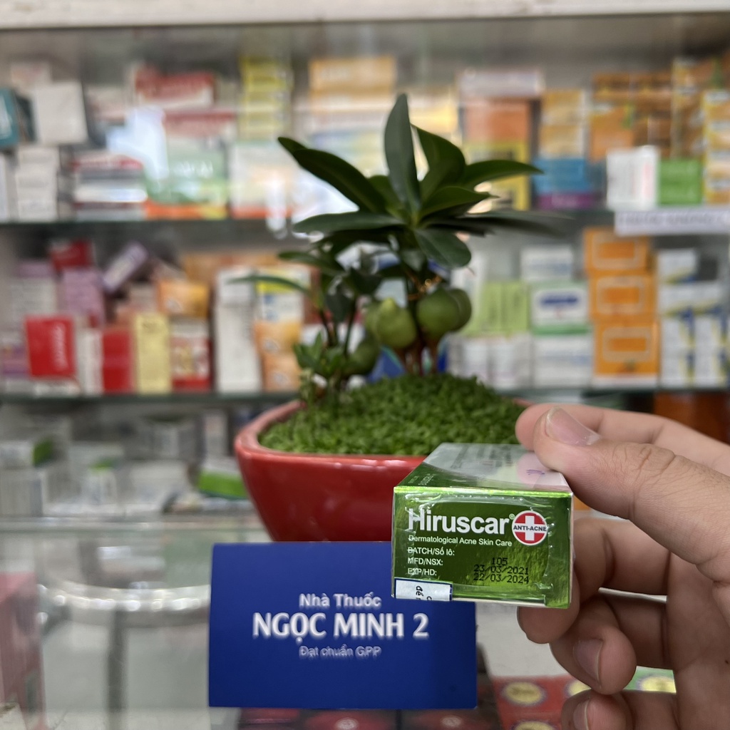 ✅ [Chính Hãng] Gel ngăn ngừa mụn Hiruscar Anti-Acne Spot Gel: sạch mụn thêm tự tin ( 10g)