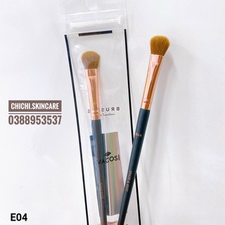[Authenic] Cọ đánh phấn mắt lớn Vacosi E04