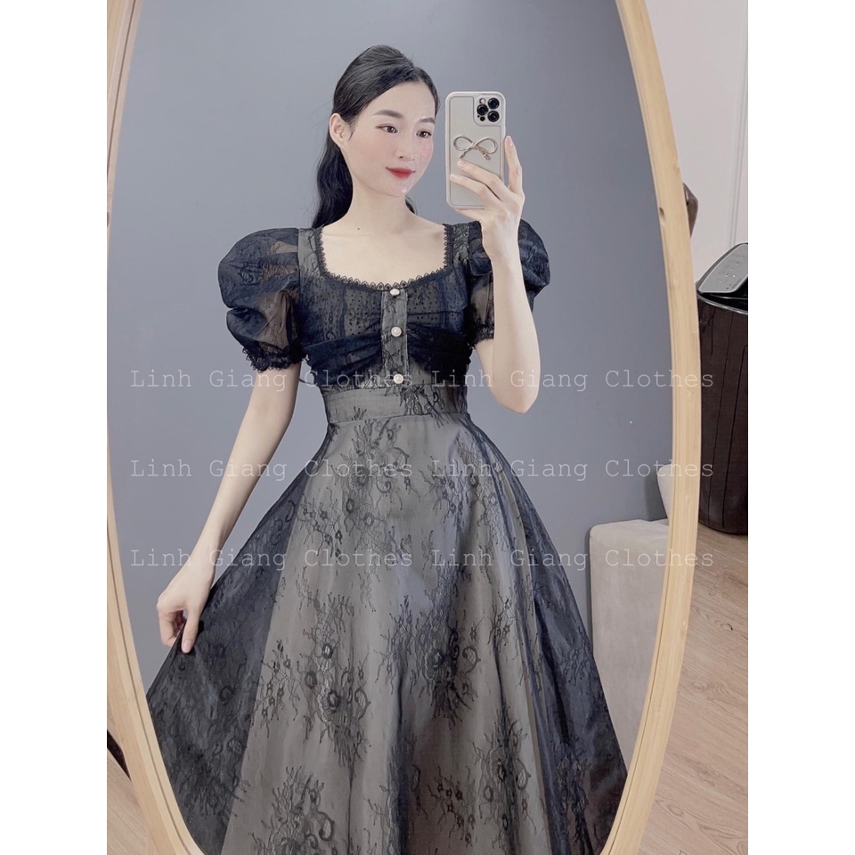 [SALE 50% FREE SHIP] ĐẦM TIỂU THƯ ĐI DỰ TIỆC CƯỚI SIÊU XINH VỚI PHONG CÁCH THIẾT KẾ HÀN QUỐC, EO ÔM TÀ VÁY XÒE TÔN DÁNG