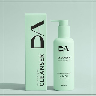Sữa Rửa Mặt D.A by M.O.I Dạng Gel 2 Trong 1 Dung Tích 200ml