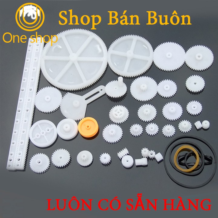 Bộ Bánh Răng Nhựa 34 Chi Tiết