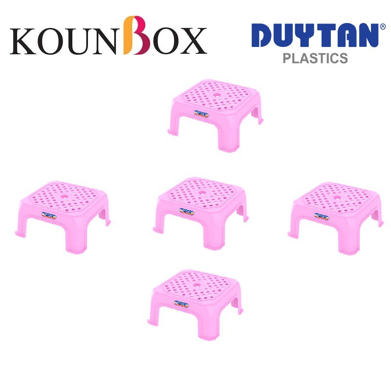 Combo 5 Ghế mini mặt lưới (24 x 24 x 15 cm)