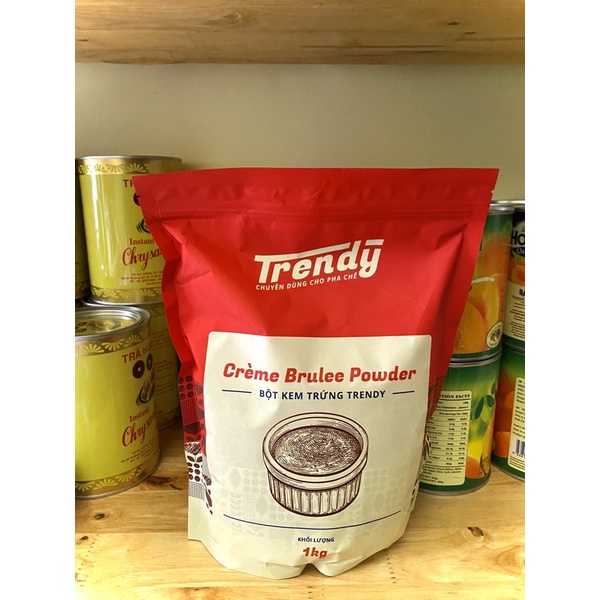 BỘT KEM TRỨNG TRENDY TOPPING TRÀ SỮA