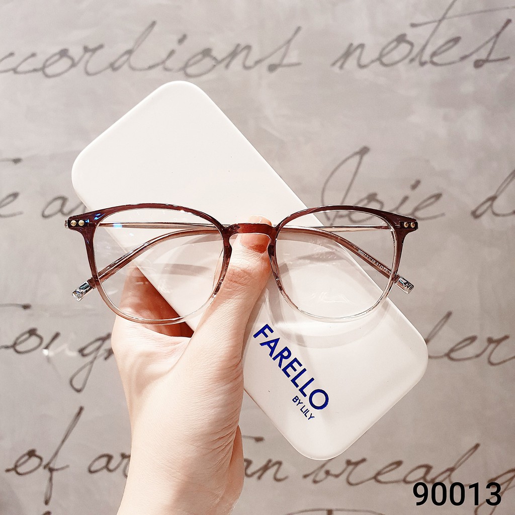 Gọng kính cận nam nữ Lilyeyewear kiểu dáng mắt tròn nhiều màu - 90013 | BigBuy360 - bigbuy360.vn