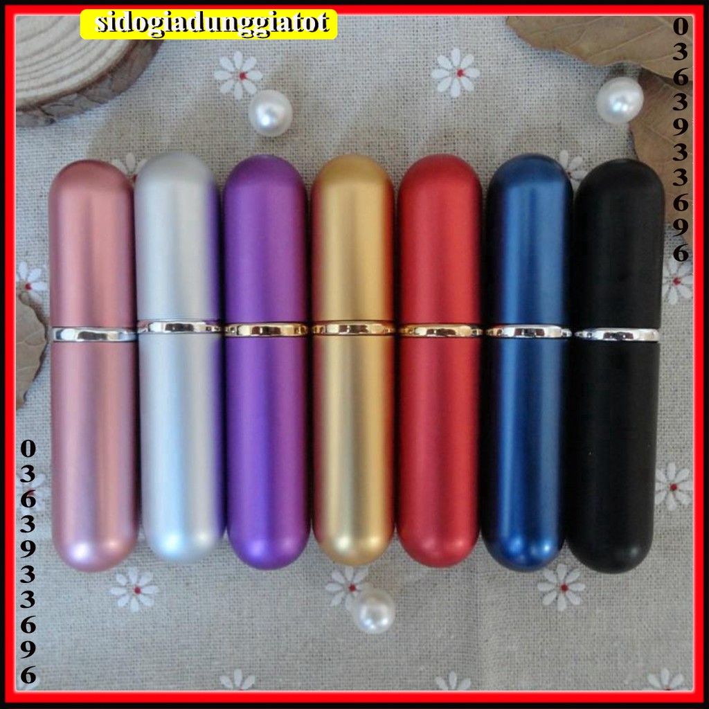 Lọ chiết nước hoa mini 6ml cầm tay tiện dụng cho hoạt động du lịch - SĐGDGT