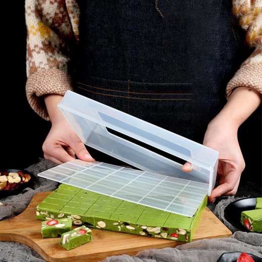 Bộ khuôn làm kẹo nougat đế rời, Khuôn làm kẹo Hạnh Phúc trọn bộ 60 viên phù hợp cho gia đình