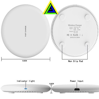[FreeShip] Sạc Nhanh Không Dây Fast Charge Weede-16 Cho Các Điện Thoại Có Chức Năng Không Dây