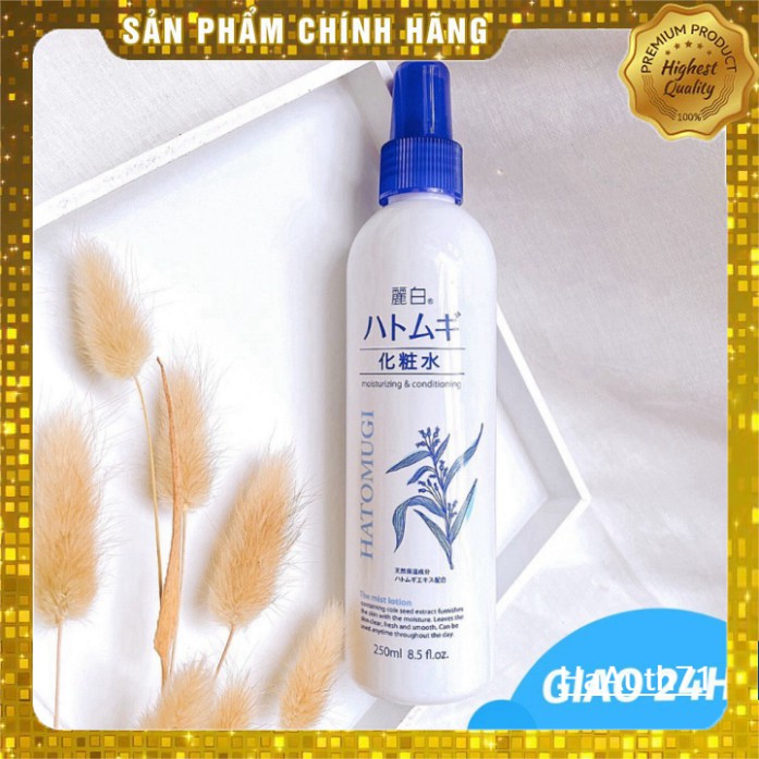. Xịt khoáng dưỡng ẩm và làm sáng da Reihaku Hatomugi 250ml  , | BigBuy360 - bigbuy360.vn