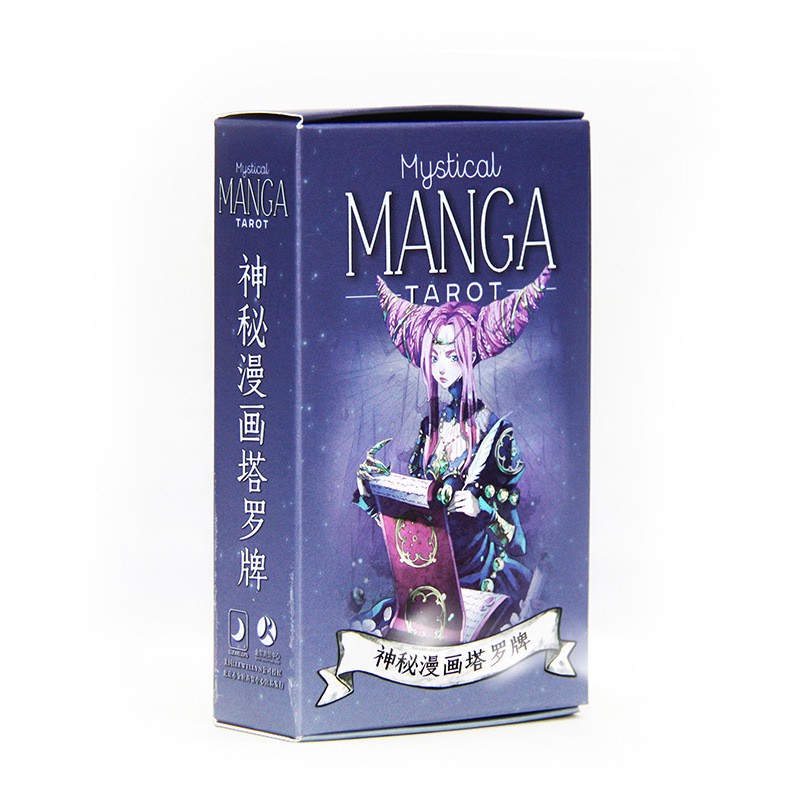 [Mã LIFE0503TOYS1 giảm 10% đơn 150k] Combo Bộ Thẻ Bài Bói Mystical Manga Tarot+Tài Liệu Hướng Dẫn Tiếng Việt+Túi Nhung