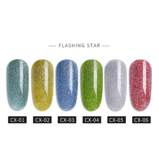 Sơn gel AS chọn lẻ 6 màu sơn nhũ CX