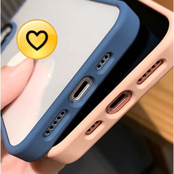 Ốp Filada lưng trong viền màu iPhone 13/ 13 Pro/ 13 Pro Max/ 12/ 12 Pro/ 12 Pro Max/ 11/ 11 Pro Max