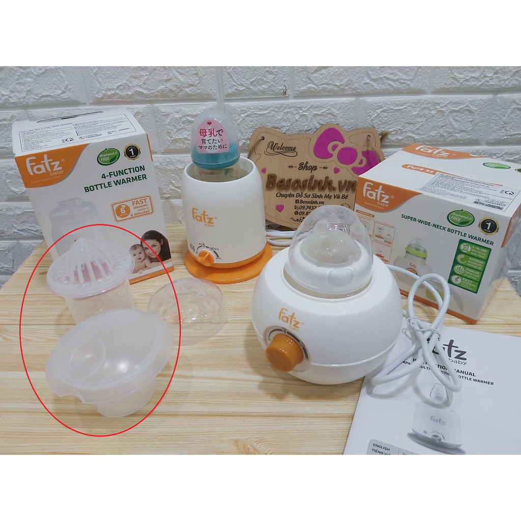 Máy Hâm Sữa Bình Cổ Siêu Rộng FatzBaby FB3027S