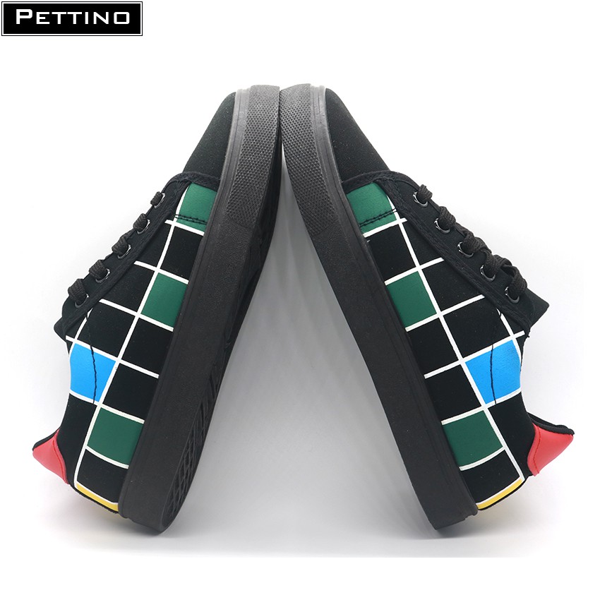 Giày Sneakers Nam Kẻ Caro PETTINO SSGV05 | BigBuy360 - bigbuy360.vn