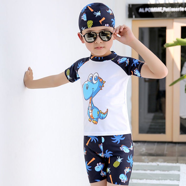 Bộ quần áo bơi bé trai size đại