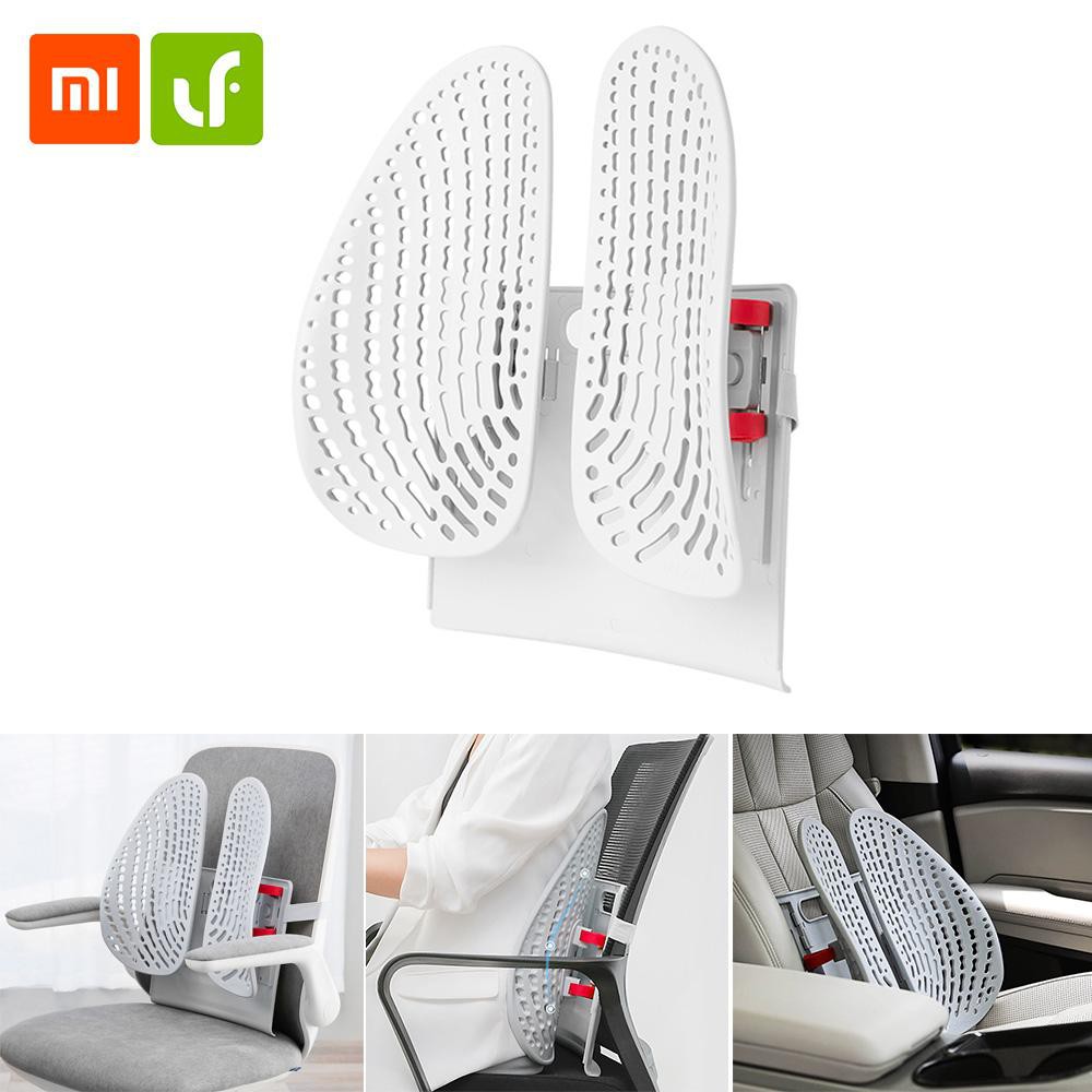 Tựa lưng công thái học Leband, tựa lưng năng động, thoáng khí và thoải mái, mát xa lưng, thích hợp làm tựa