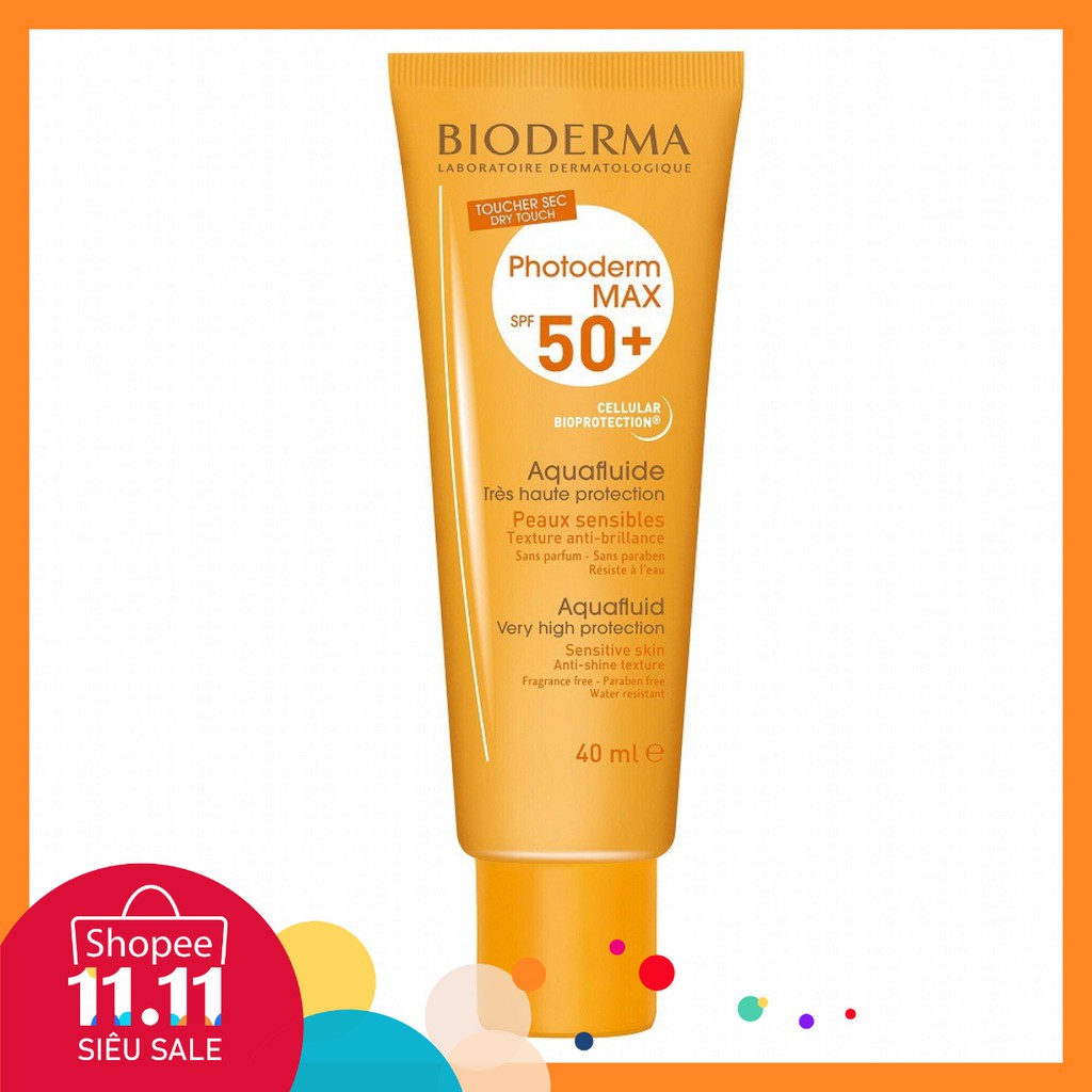 [Sale] Kem chống nắng Bioderma Photoderm Max Aqua Fluid spf 50