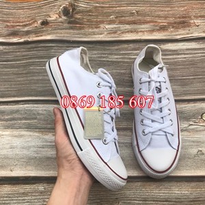 [Mã FASHIONHOTWS hoàn 15% tối đa 30k xu đơn 99k] Giày Thể thao CV Trắng Cổ Thấp | BigBuy360 - bigbuy360.vn