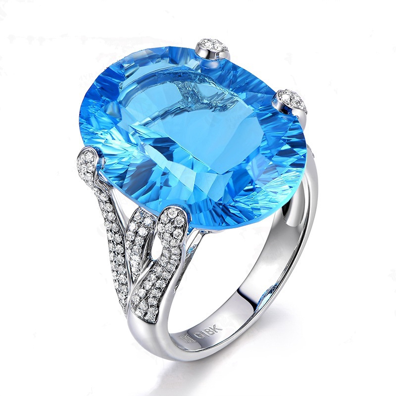 Nữ Của Dát Sapphire Nhẫn