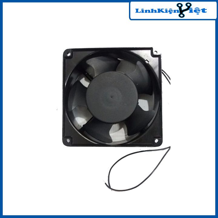 Quạt thông gió vuông mini hai loại 9x9cm/12x12cm điện áp 220V