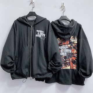 Áo Khoác Nỉ MONKEY (2 màu) hình thật unisex
