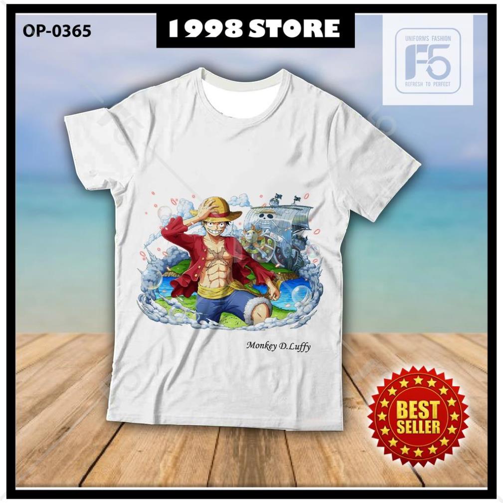 (SALE SỐC) Áo Thun Áo Phông OnePiece - Luffy OP365