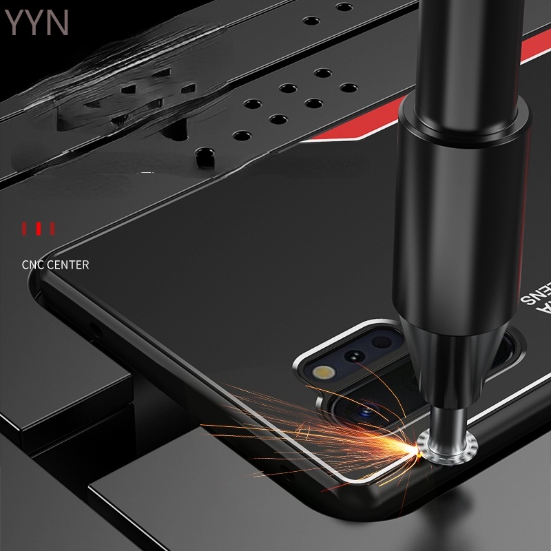 Ốp điện thoại kim loại chống trượt chống rơi dành cho Samsung Galaxy note 8 9 10 Samsung note10 plus