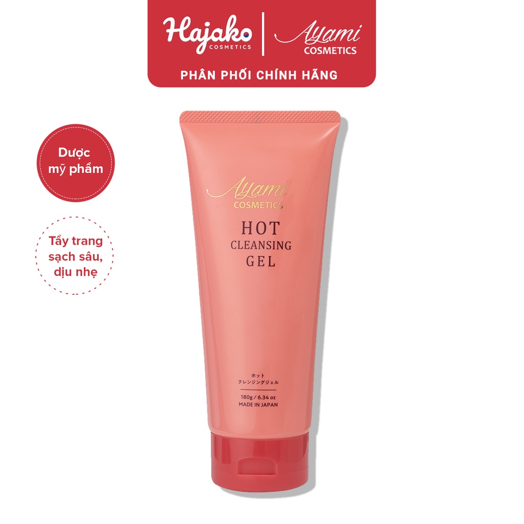 Tẩy Trang Nóng Hương Cam Nhật Bản AYAMI COSMETICS Hot Cleansing Gel 180g HAJAKO