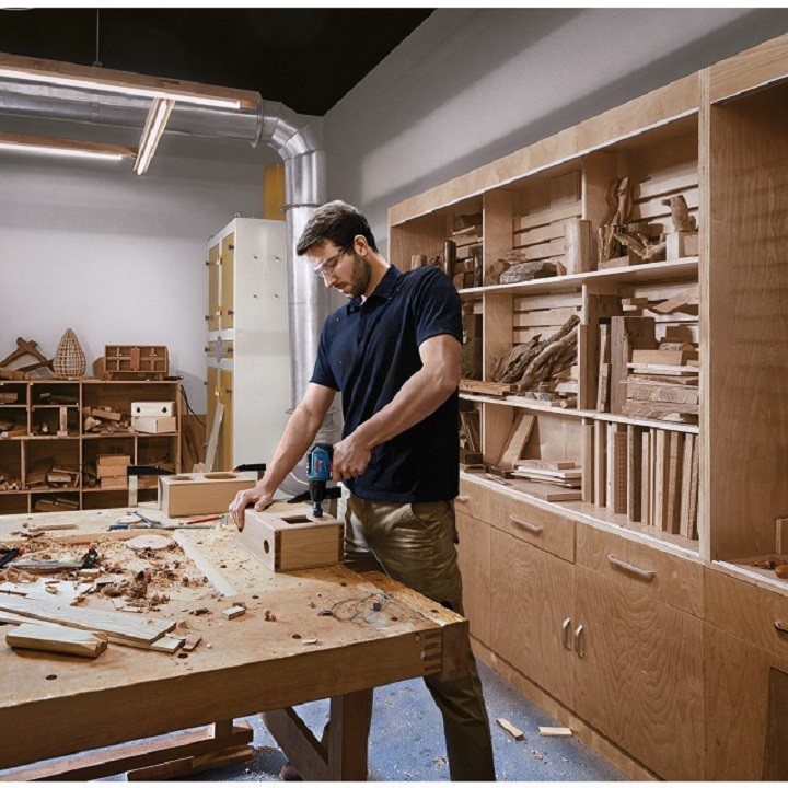 Máy Khoan Bắt Vít Dùng Pin Bosch GSR 12V-30, Mô-tơ Không Chổi Than