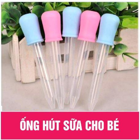 COMBO 10 ống hút sữa, bón thuốc cho các bé yêu (5ml)