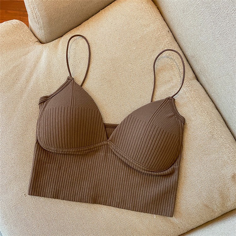 Áo lót nữ LENABRA,BR556- Áo bra dáng croptop có mút ngực chất cotton siêu mát