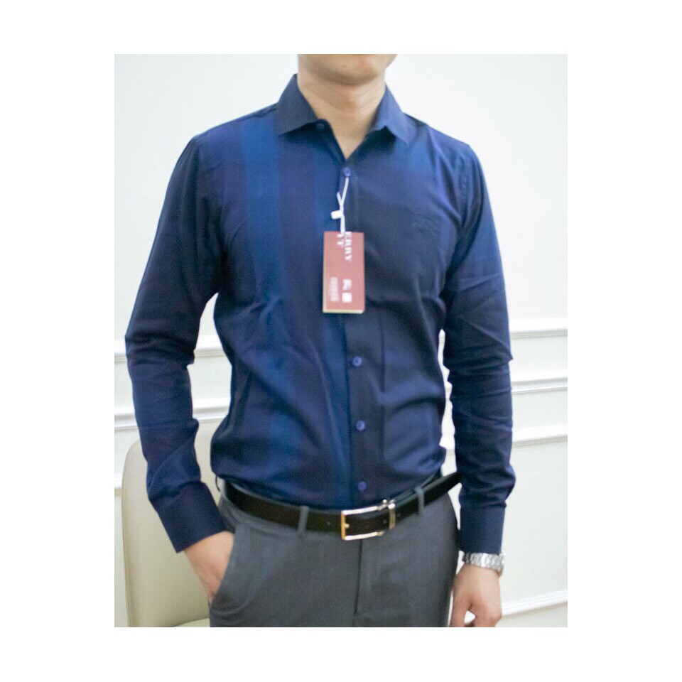 [CAO CẤP - GẤP HỘP] Áo sơ mi nam kẻ BBR vải mát mịn chống nhắn chống phai màu đẳng cấp thời trang nam