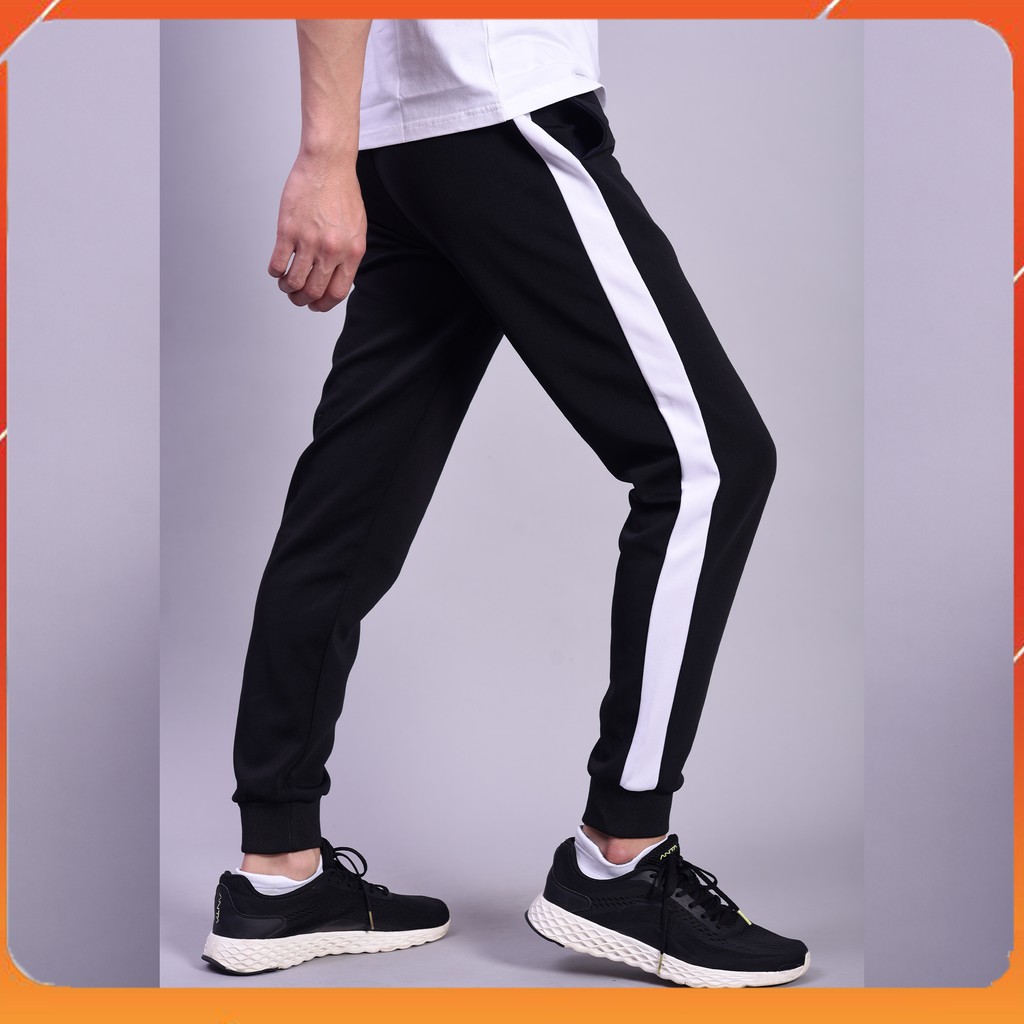 Quần Jogger Nam 1 Sọc Trắng, Ống Bo Chun Phong Cách Thể Thao 211 | BigBuy360 - bigbuy360.vn