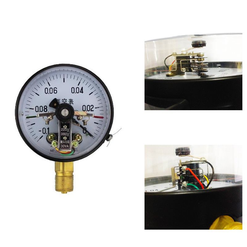 Đồng hồ đo áp suất Chân Không yxc-100 4 ' ' -0.1mpa 30va